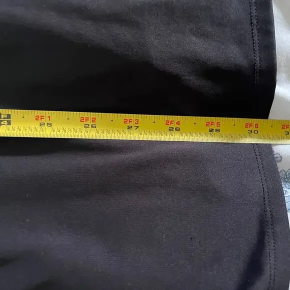 Old Navy PowerSoft Half Zip Athletic Dress Black Womens Medium - Picture 9 of 9